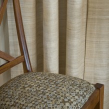 Mountain View Dining Chair Linen Drape