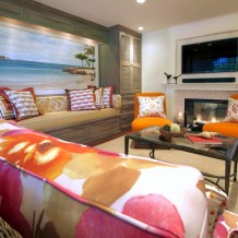 Sunnyvale Caribbean Living Room Fireplace